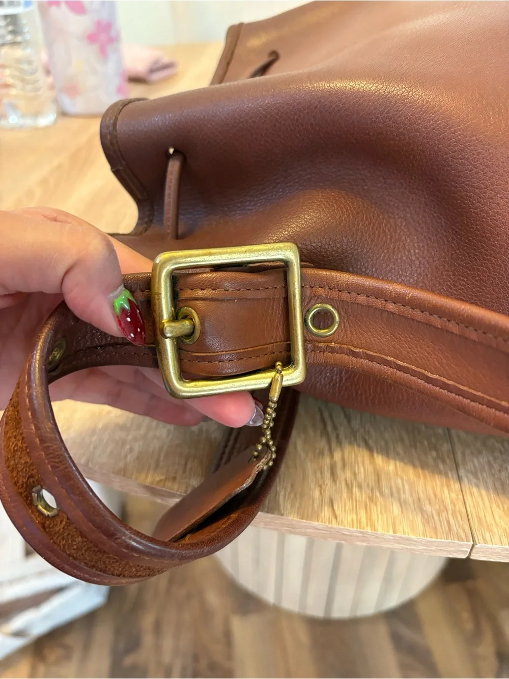 Coach Lula's Legacy Bucket Bag Leather